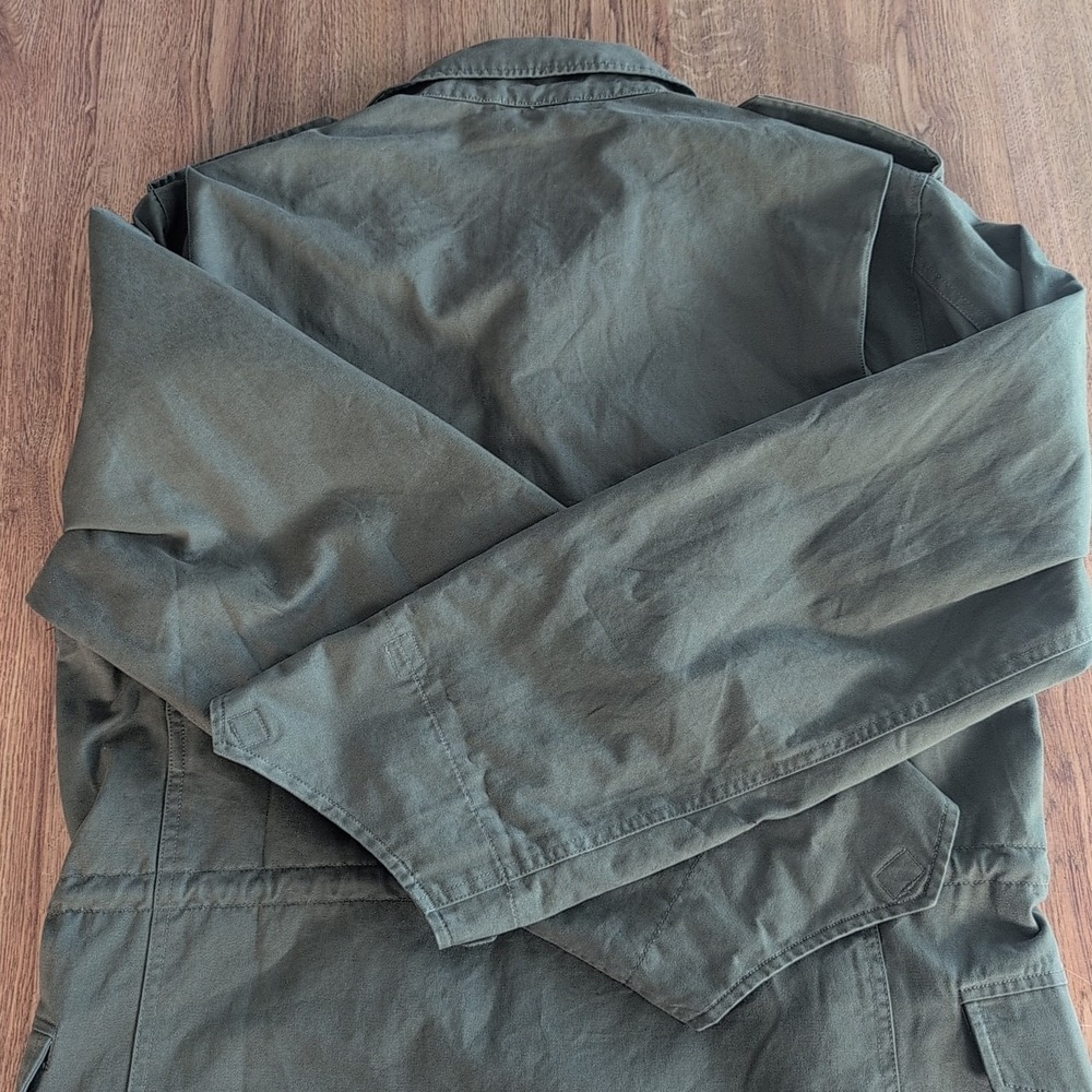 Uncle Fu Co Jacket Mens XXL Military‎ Parka Retro Maden Ameka Ji Wear Green Camo - Picture 5 of 10